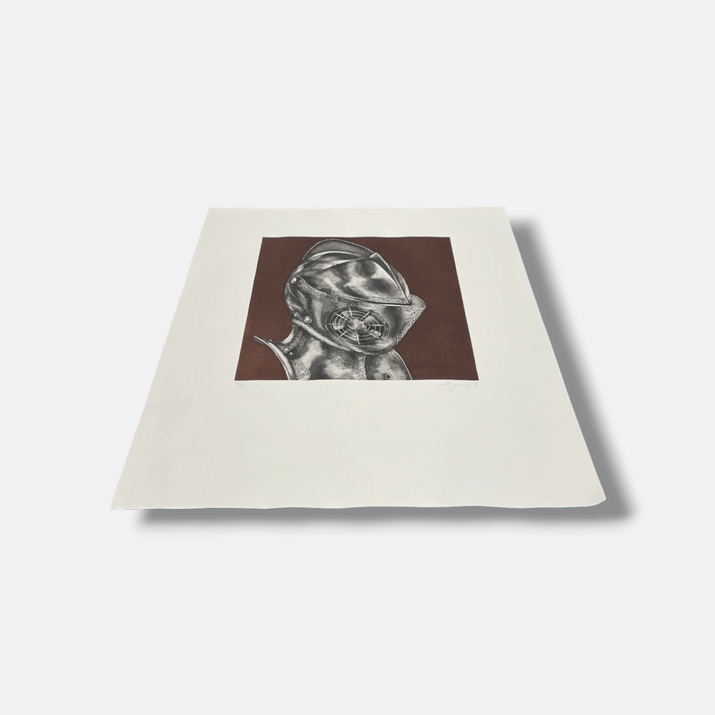 Henry Ramírez Ayala "Cascos 1" 2005 Limited Fine Wall Art | 65 x 50