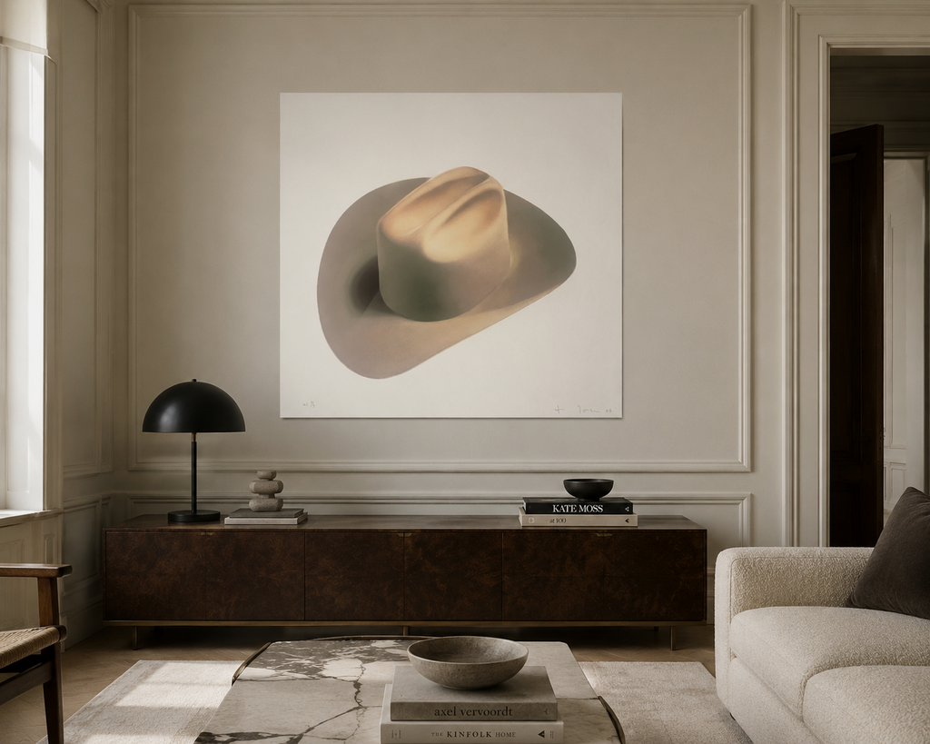 Thomas Jocher "Sombrero" 2006 H.C. Limited Signed Unframed Fine Wall Art 68Lx75W