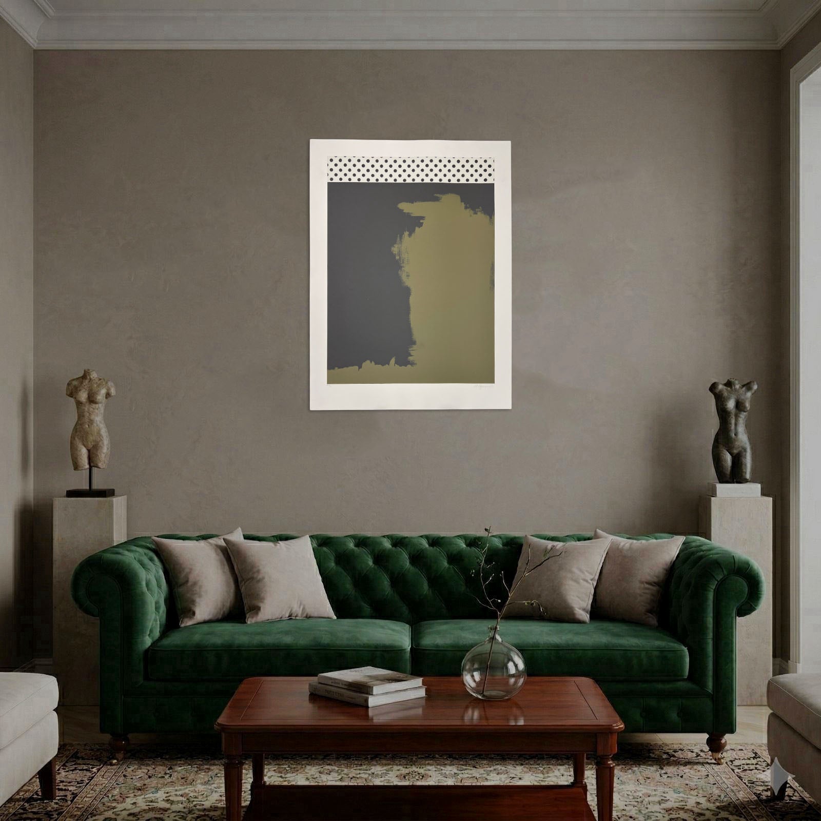 Alexandra Paperno "Dots # 9" 2005 Limited Signed Fine Wall Art