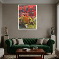Aldo Menendez "Compro Cabezas y Le Cogio Miedo" Limited Signed Fine Wall Art