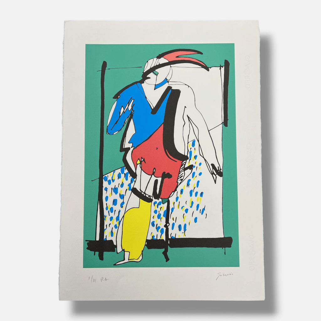 Cristóbal Gabarrón Betegón "Colección Print" P.A. Limited Signed Wall Art Set