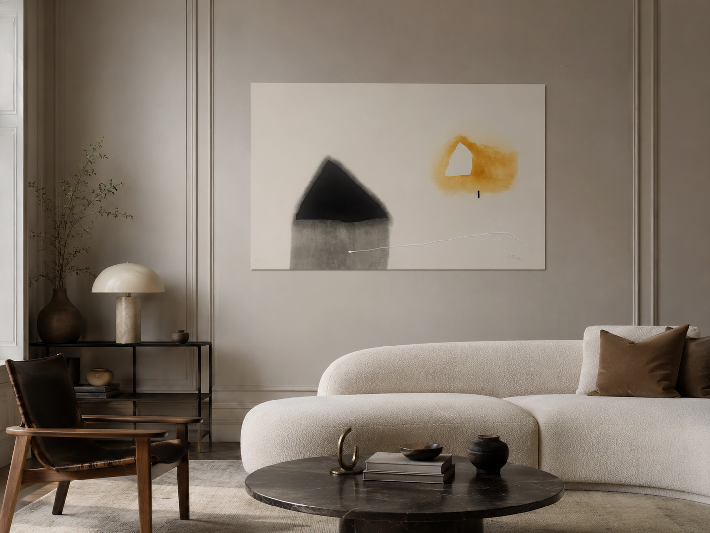 Leopoldo Nóvoa García "S/T I" 2004 P.E. Limited Signed Fine Wall Art 70Lx100W cm