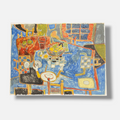 Pablo Capote "Sobremesa" 1999 Limited Signed Fine Wall Art Print