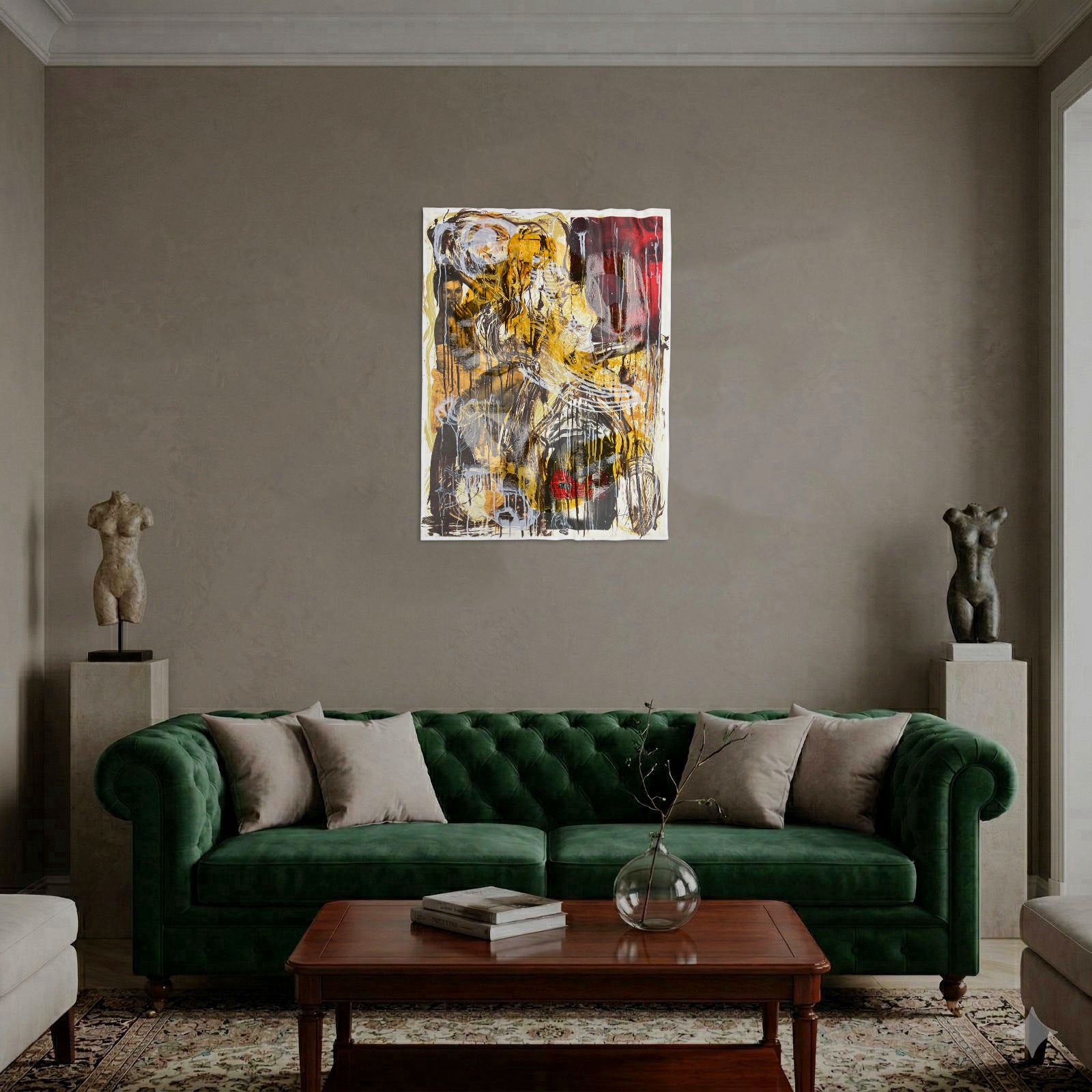 Rodolfo LLopiz Cisneros "Nada por Delante, Nada por Det" Limited Fine Wall Art
