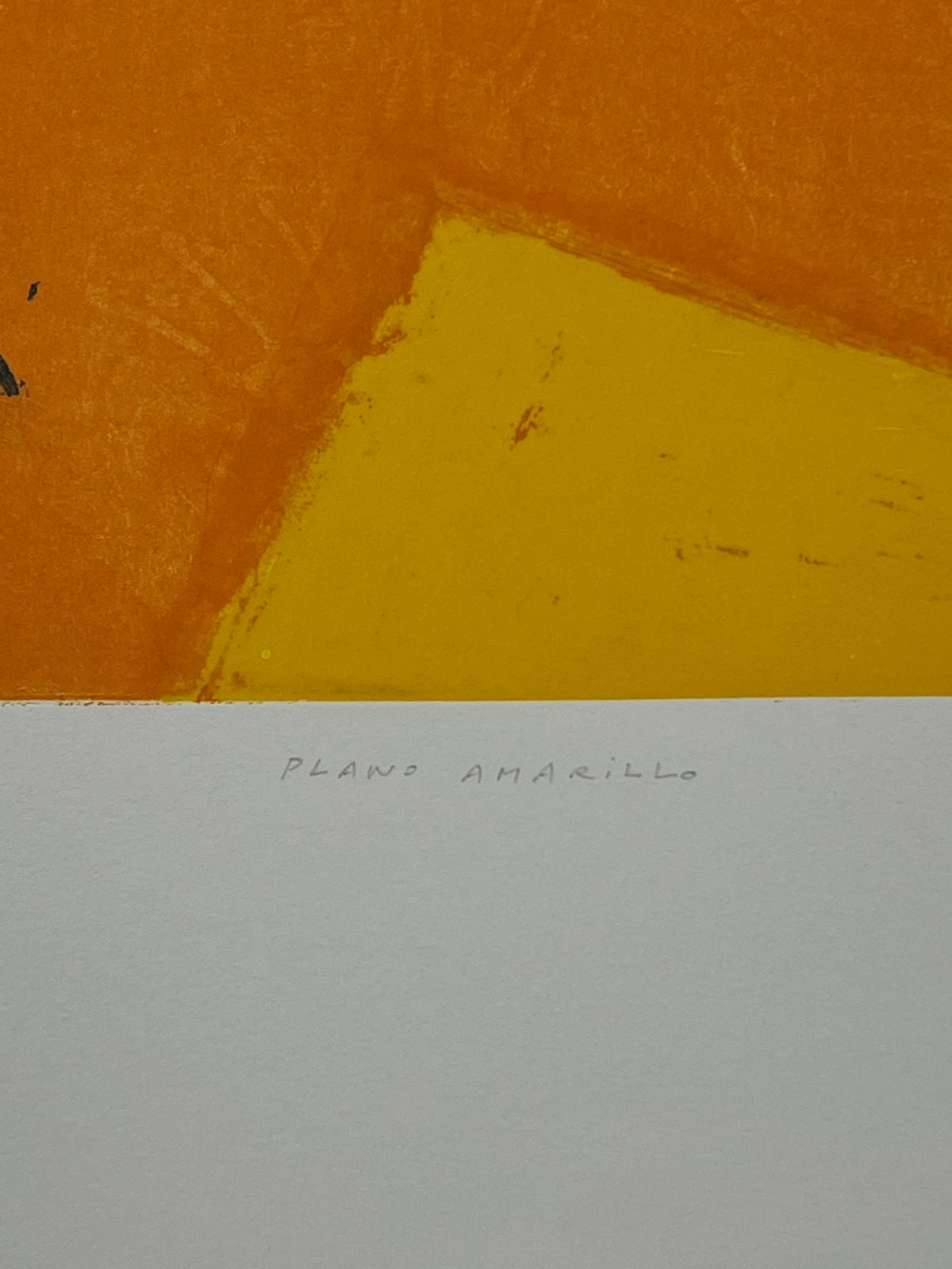 Joaquín Capa Eiriz "Plano Amarillo" /65 Limited Signed Fine Wall Art, 56Lx76W cm