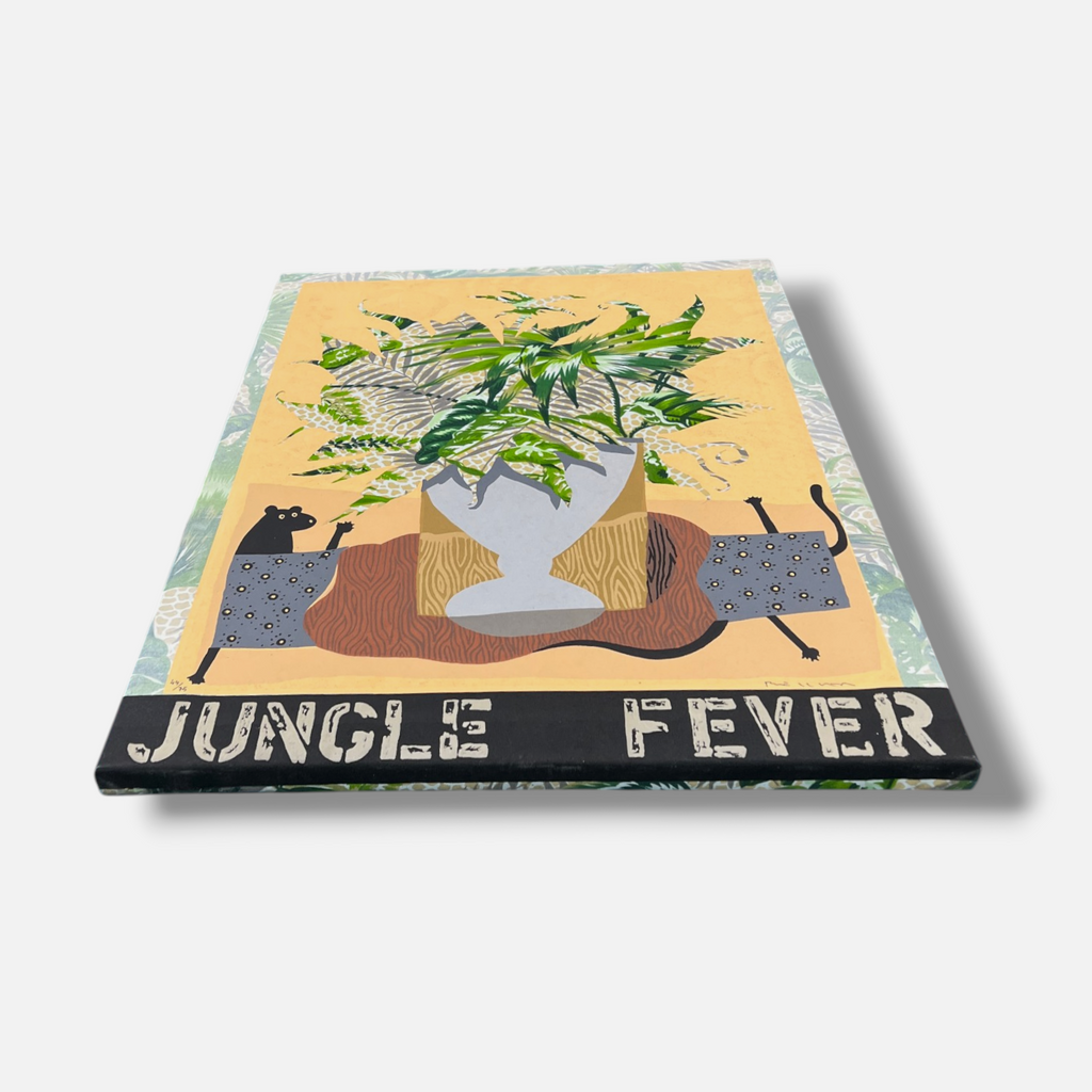 Fernando Bellver Chango "Jungle Fever II" 2000 Limited Signed Wall Art Print
