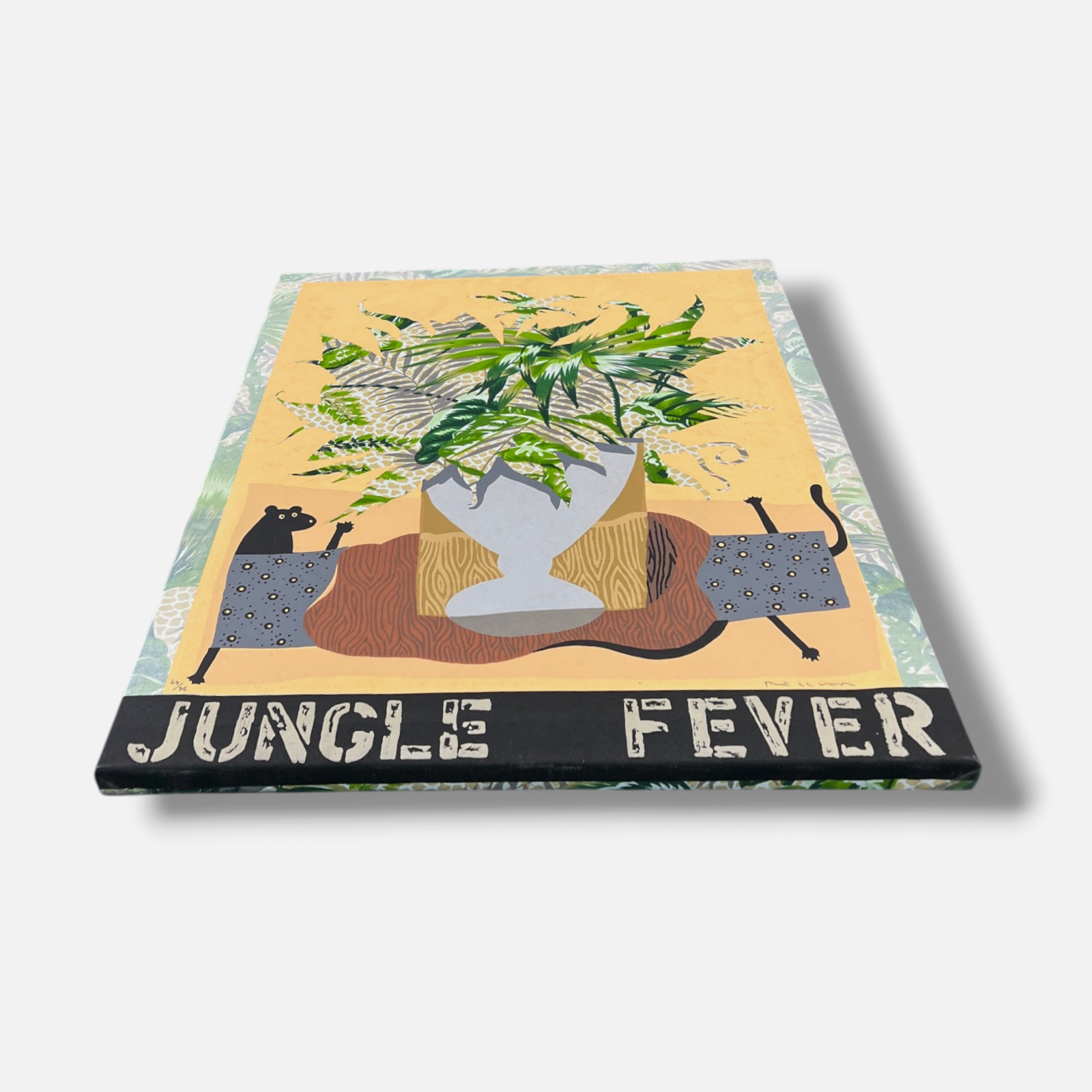 Fernando Bellver Chango "Jungle Fever II" 2000 Limited Signed Wall Art Print