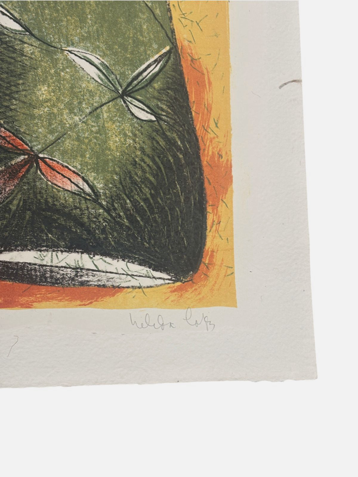 Nélida López Martínez "Huellas en el Musgo / Ventana" Limited Signed Wall Art