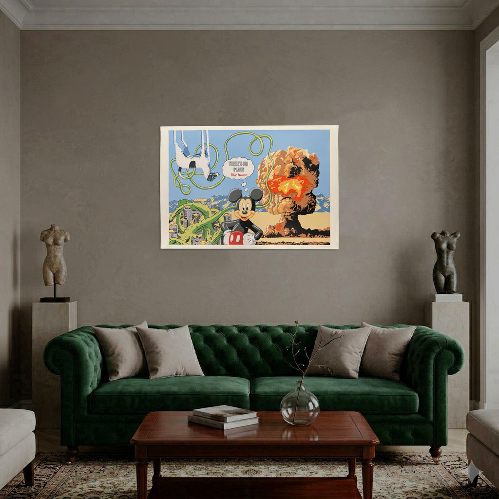 Oscar Seco "Like Home I" 2004 Limited Signed Fine Wall Art Print