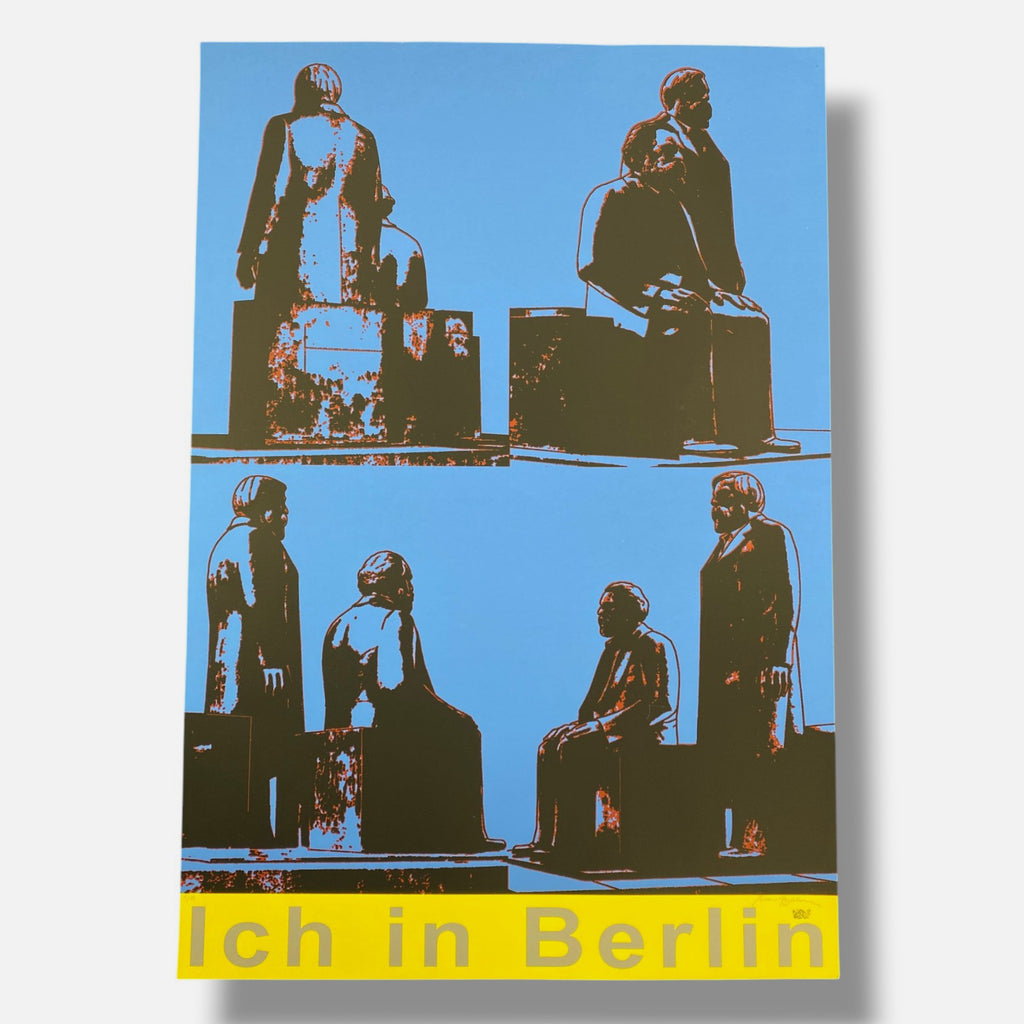 Jovan Balov "Ich In Berlin II" P.T. Limited Signed Wall Art Print | 70 x 100 cm