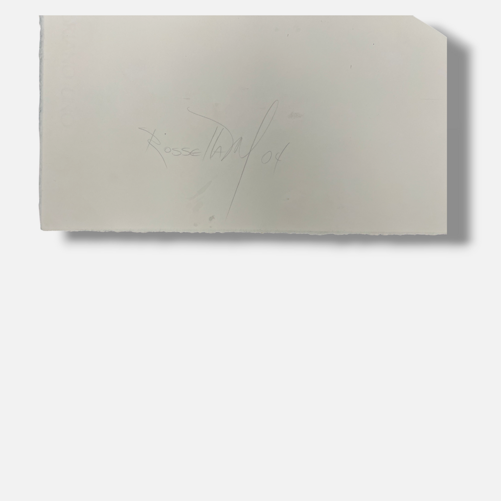 Rossella Matamoros Jimenez "Signos I" 2005, Limited Signed Fine Art