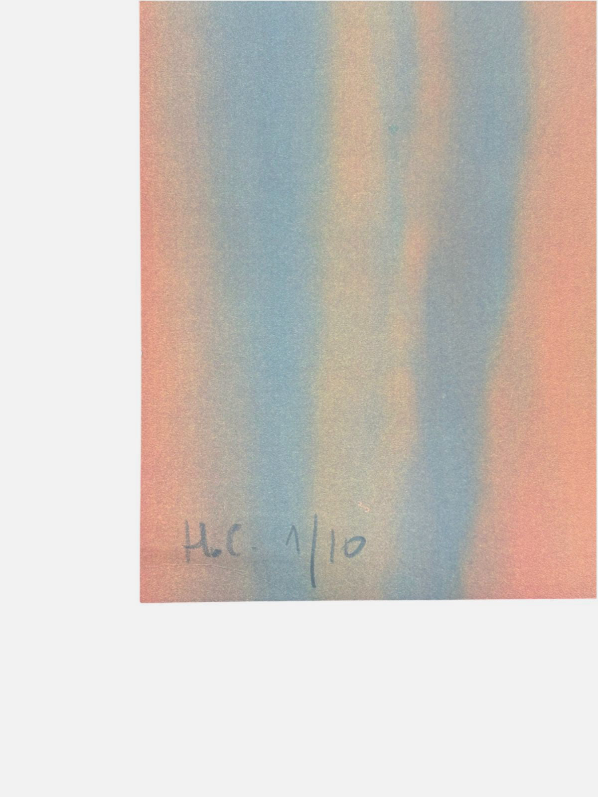 José Manuel Broto Gimeno "El Instante V" 2004 H.C. Limited Signed Fine Wall Art