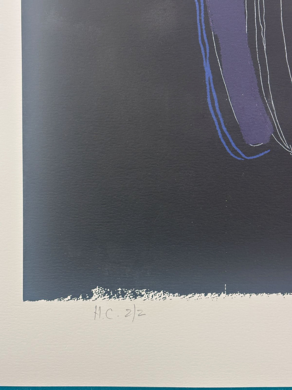 Carlos Neto "Espejo De Manos III" H.C. 2005 Signed Limited Fine Wall Art Print