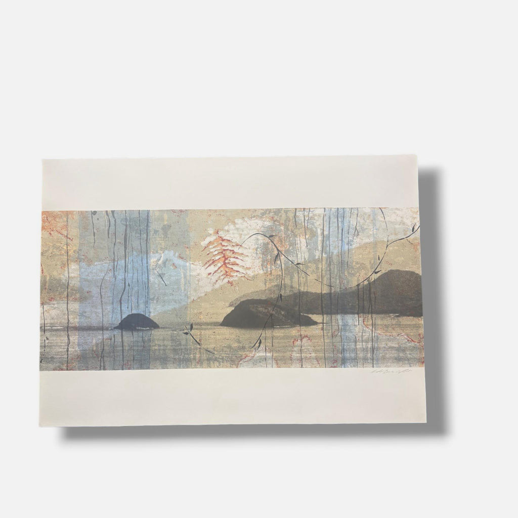 André Brugioni Poli "Paisaje VIII" 2005 Limited Signed Fine Wall Art 70 x 100 cm