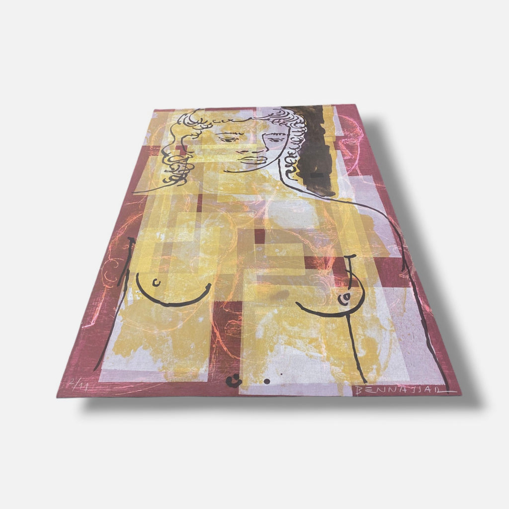 Joan Bennàssar "Madona Dels Cuarte Cantons" 2003 Limited Signed Wall Art
