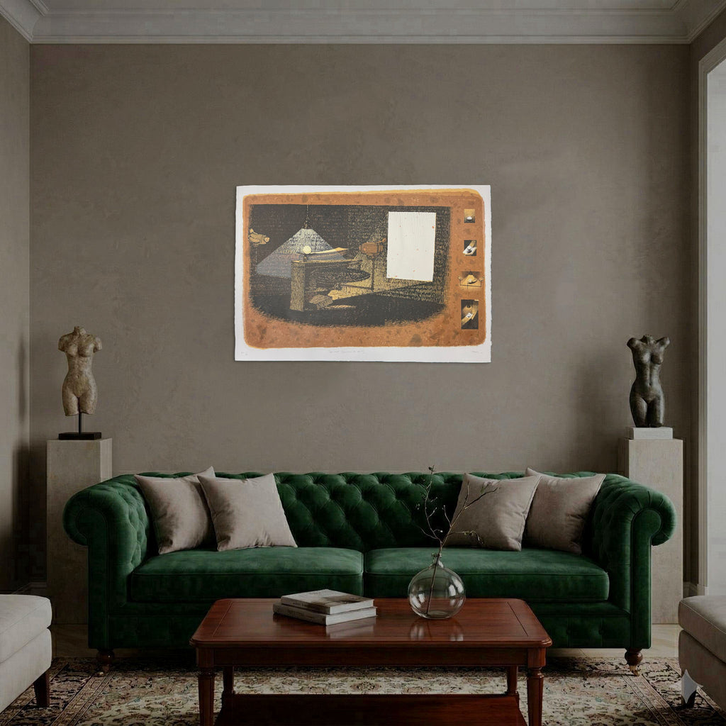 Inti Hernandez Veranes "La Verdad (Serie: Acerca Del Q)" H.C. Signed Wall Art
