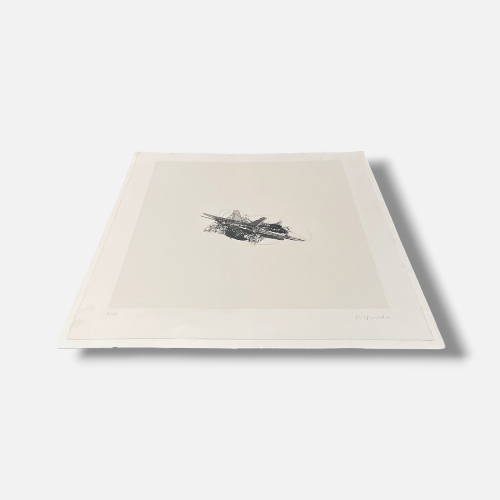 Martí Cormand Rifà "24 - Planes Per Second" 2001 Limited Signed Fine Wall Art