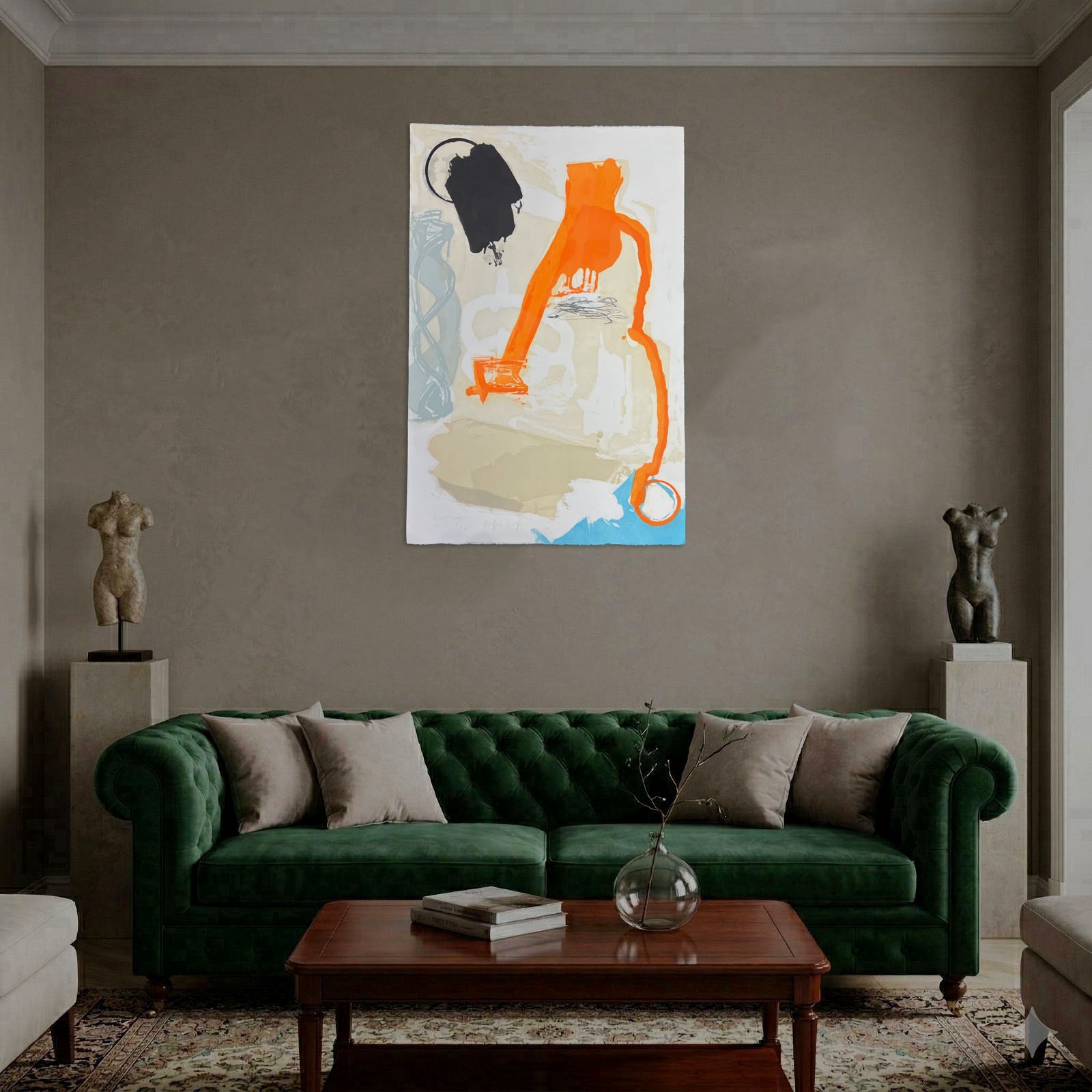 Joaquín Capa Eiriz "Vertical" H.C. 2004, Limited Signed Fine Wall Art Print