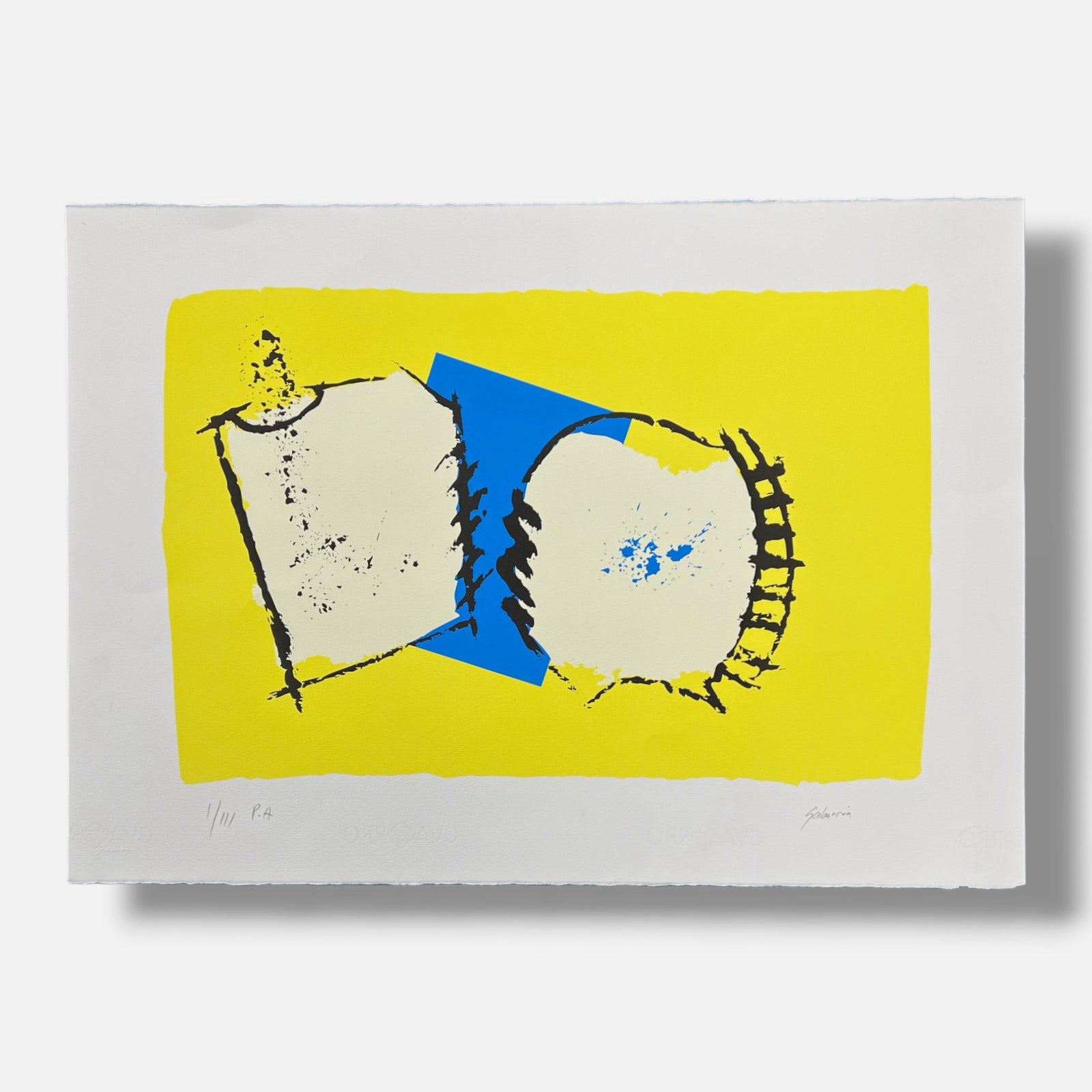 Cristóbal Gabarrón Betegón "Colección Print" P.A. Limited Signed Wall Art Set