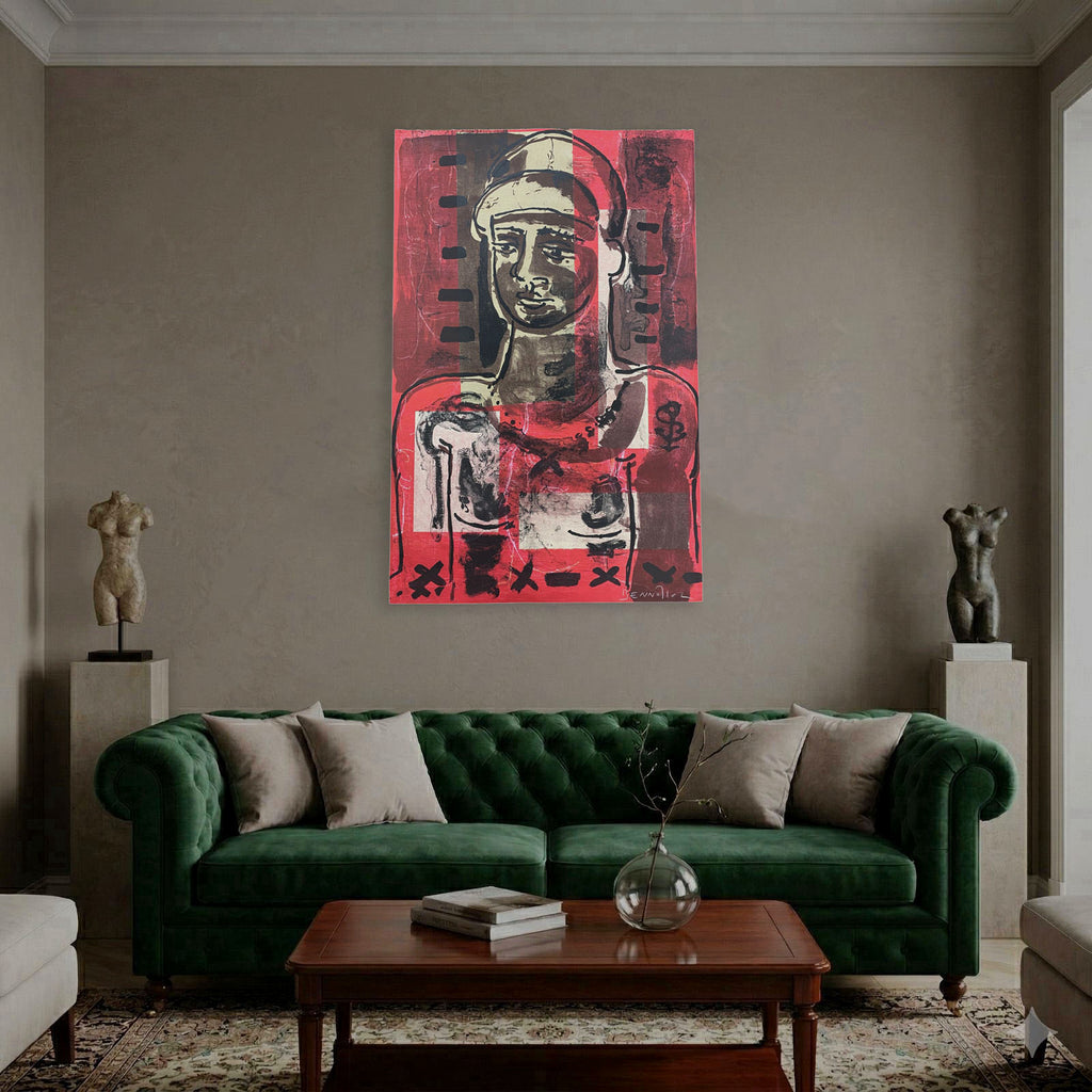 Joan Bennàssar "Muchacho Del Levant" 2003 Limited Signed Wall Art