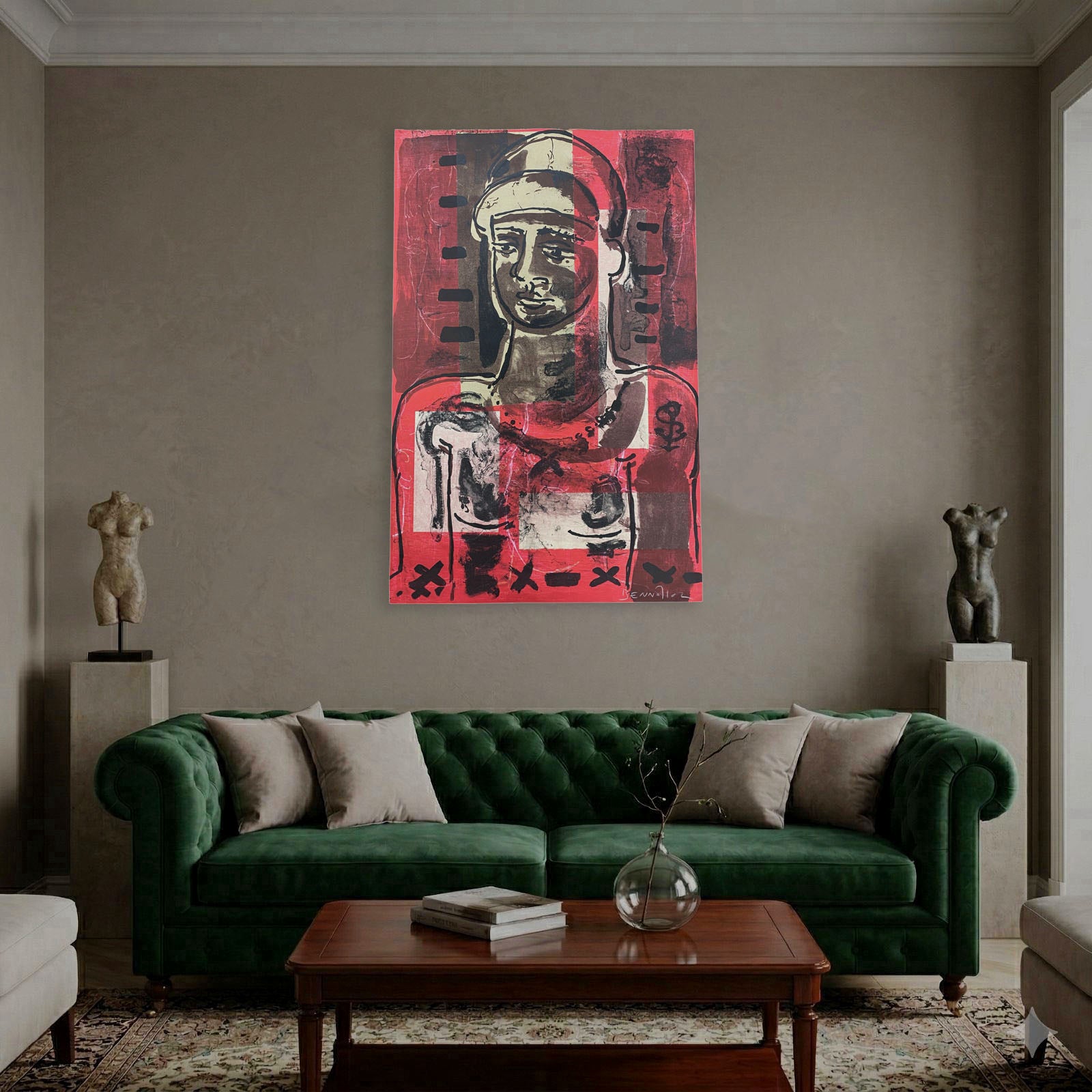 Joan Bennàssar "Muchacho Del Levant" 2003 Limited Signed Wall Art