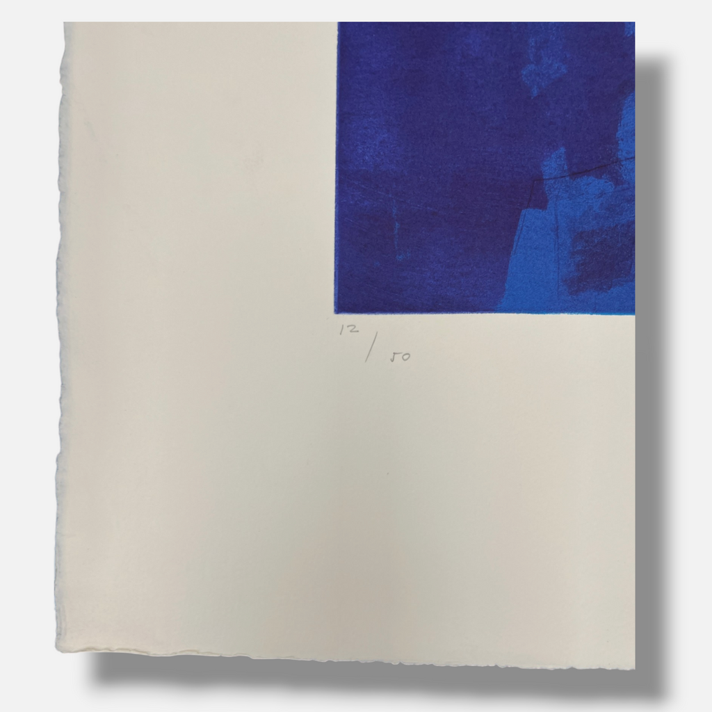 Joaquín Capa Eiriz "Blue Angle" 1999 Limited Signed Fine Wall Art Print