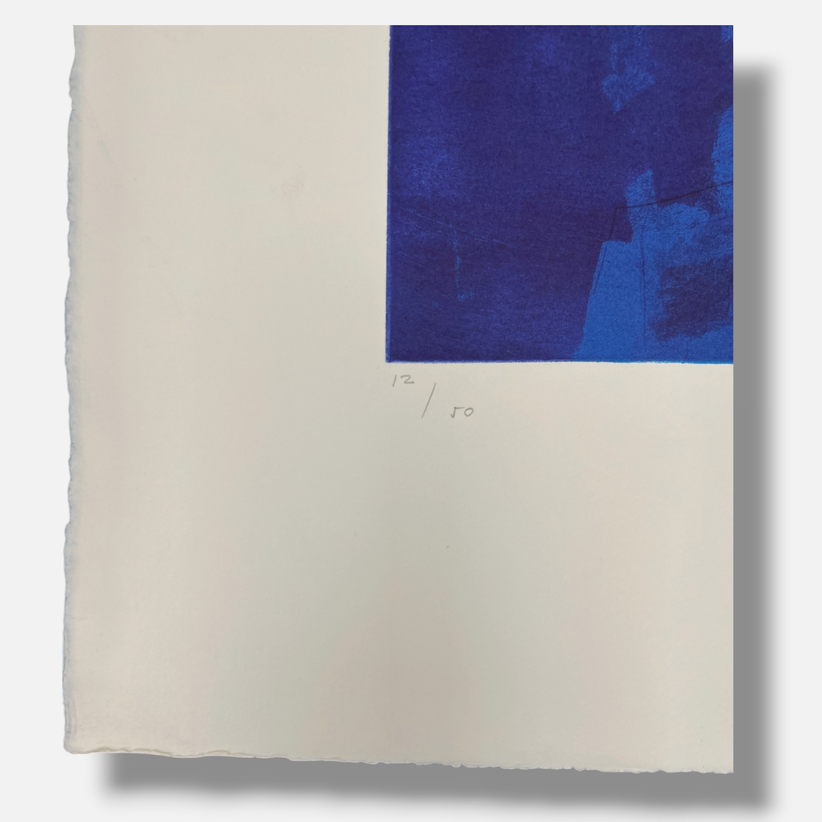 Joaquín Capa Eiriz "Blue Angle" 1999 Limited Signed Fine Wall Art Print