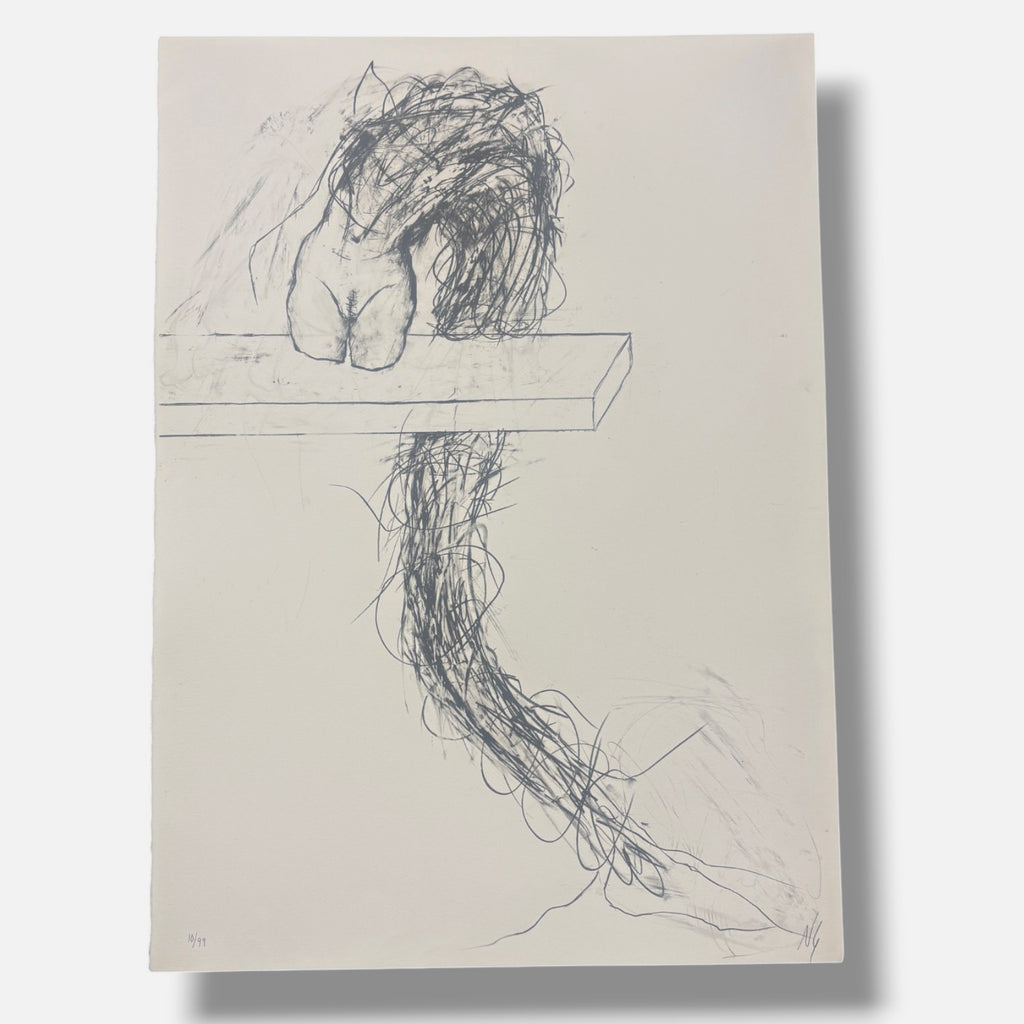 Natalia Granada "Vigilia III" 2005 Signed Limited Unframed Fine Wall Art 76x54cm