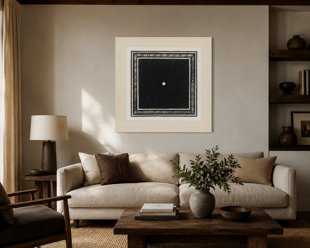 Boris Viskin "La Verdad" 2004 Limited Signed Diptych Fine Wall Art 75L x 75W cm