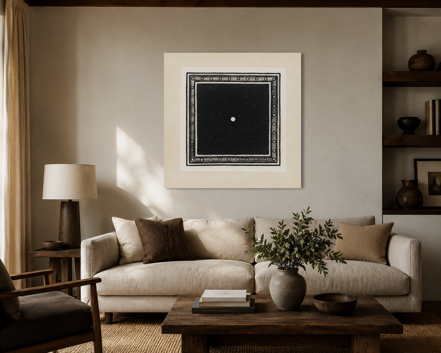 Boris Viskin "La Verdad" 2004 Limited Signed Diptych Fine Wall Art 75L x 75W cm