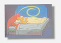 Alfredo García Revuelta "Pareja En La Cama" H.C. Limited Signed Wall Art 70x100