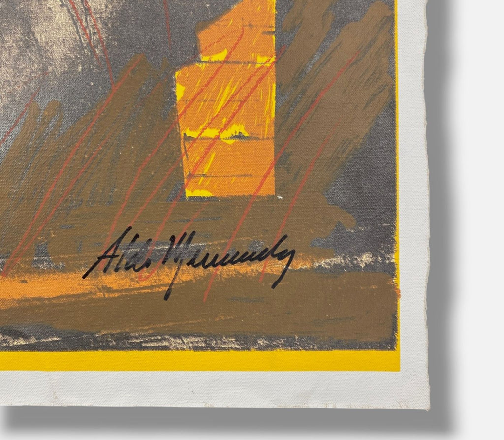 Aldo Menendez "Pie De Rey" P.T. 2002 Limited Signed Fine Wall Art | 102 x 79 cm