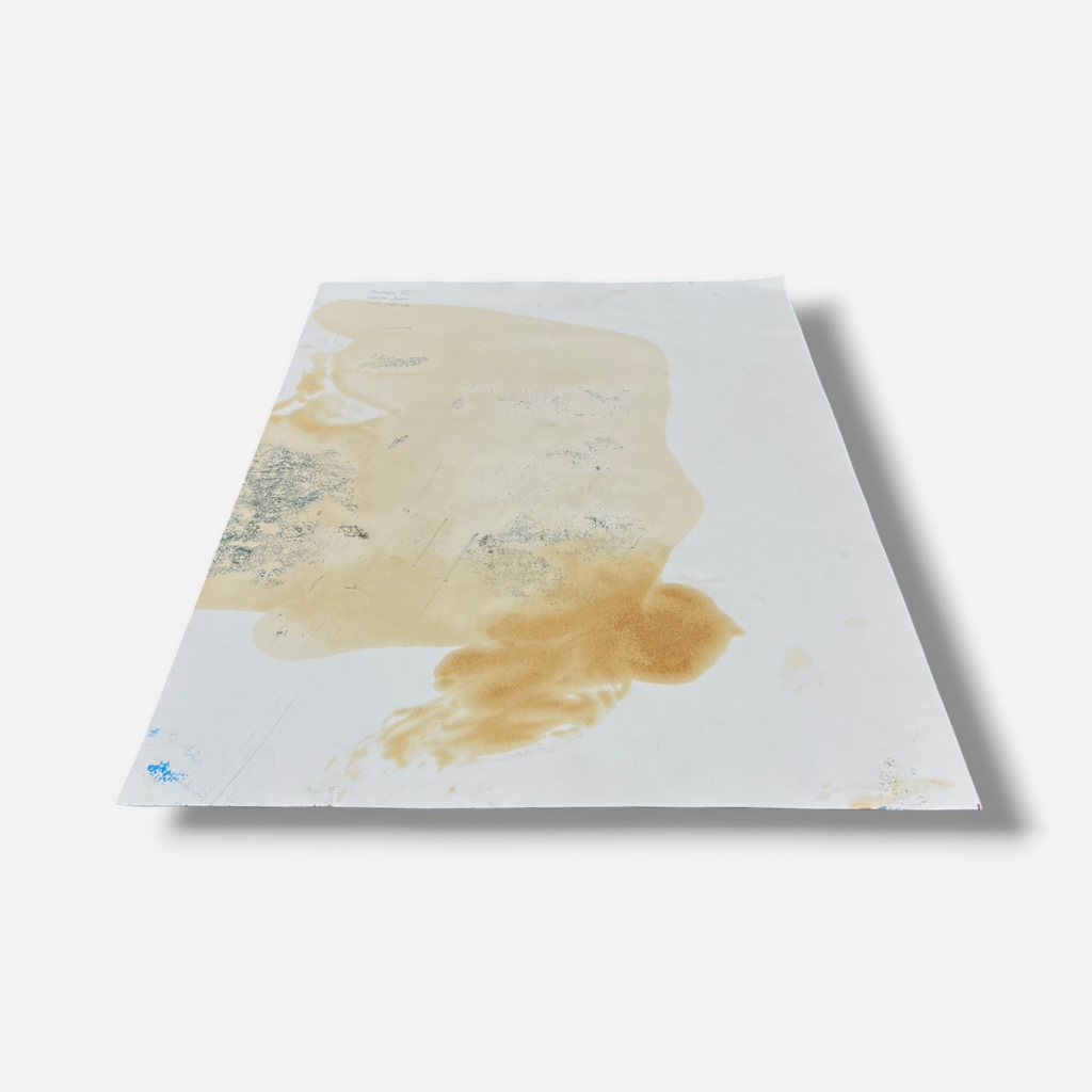 Carlos León Escudero "Sombra III" 2003, Limited Signed Wall Art, 27L x 19W cm