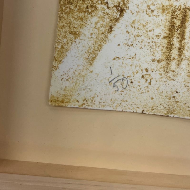 Carlo Guarienti "Externo" 2001, Limited Signed Fine Wall Art | 50x65 cm,