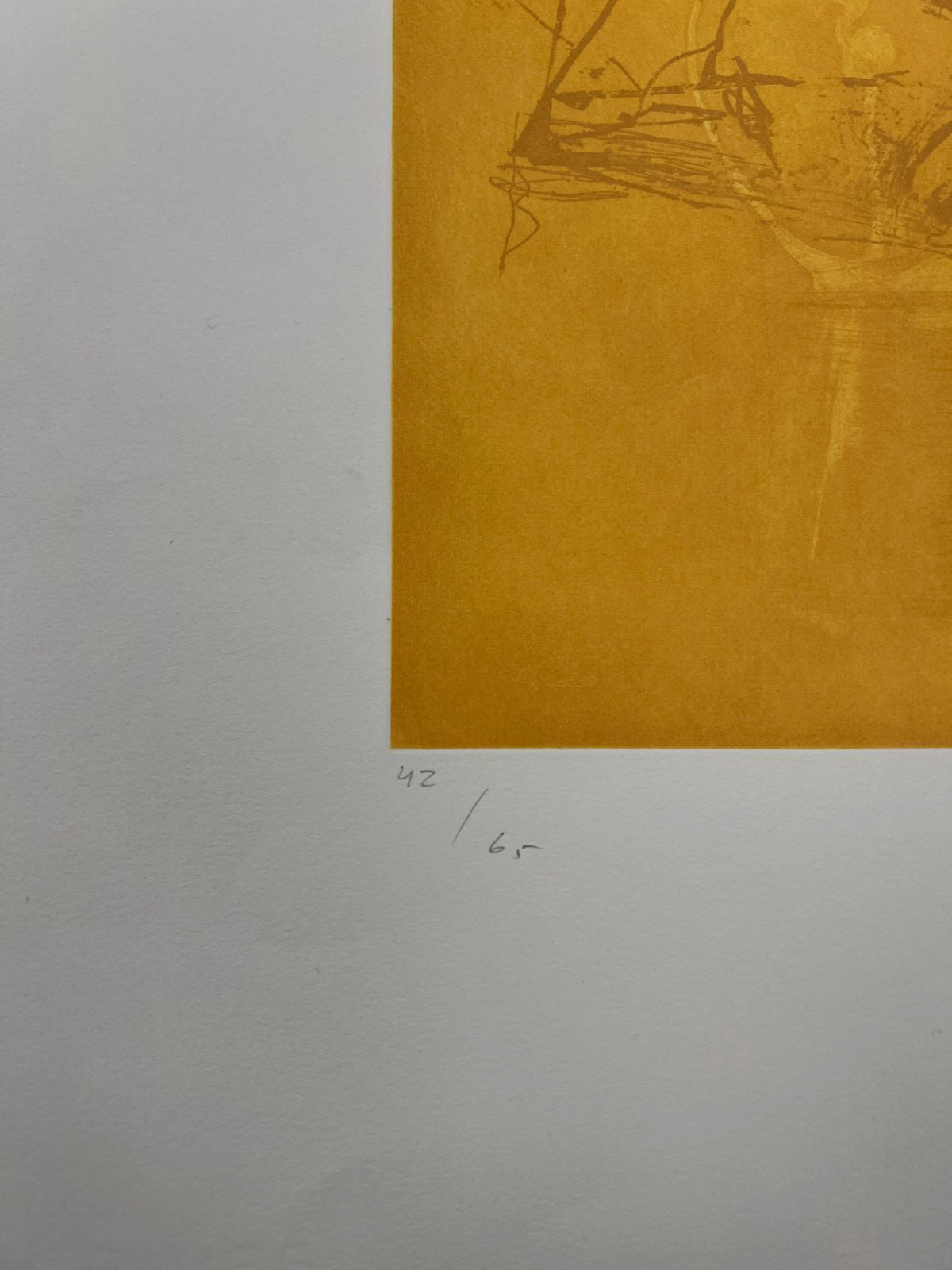 Joaquín Capa Eiriz "Ocher + Colors" /65 Limited Signed Fine Wall Art, 56Lx76W cm