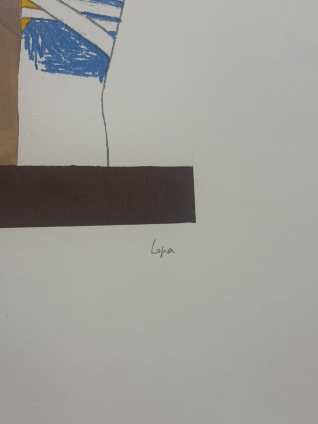 Álvaro Lapa "A 1.ª Manhã" P.T. 2005 Limited Signed Fine Wall Art, 100L x 70W cm