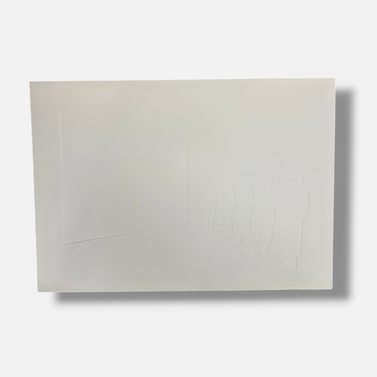 Shin il Kim "Homage to Painting" 2006 Limited Signed Fine Ceramic Wall Art