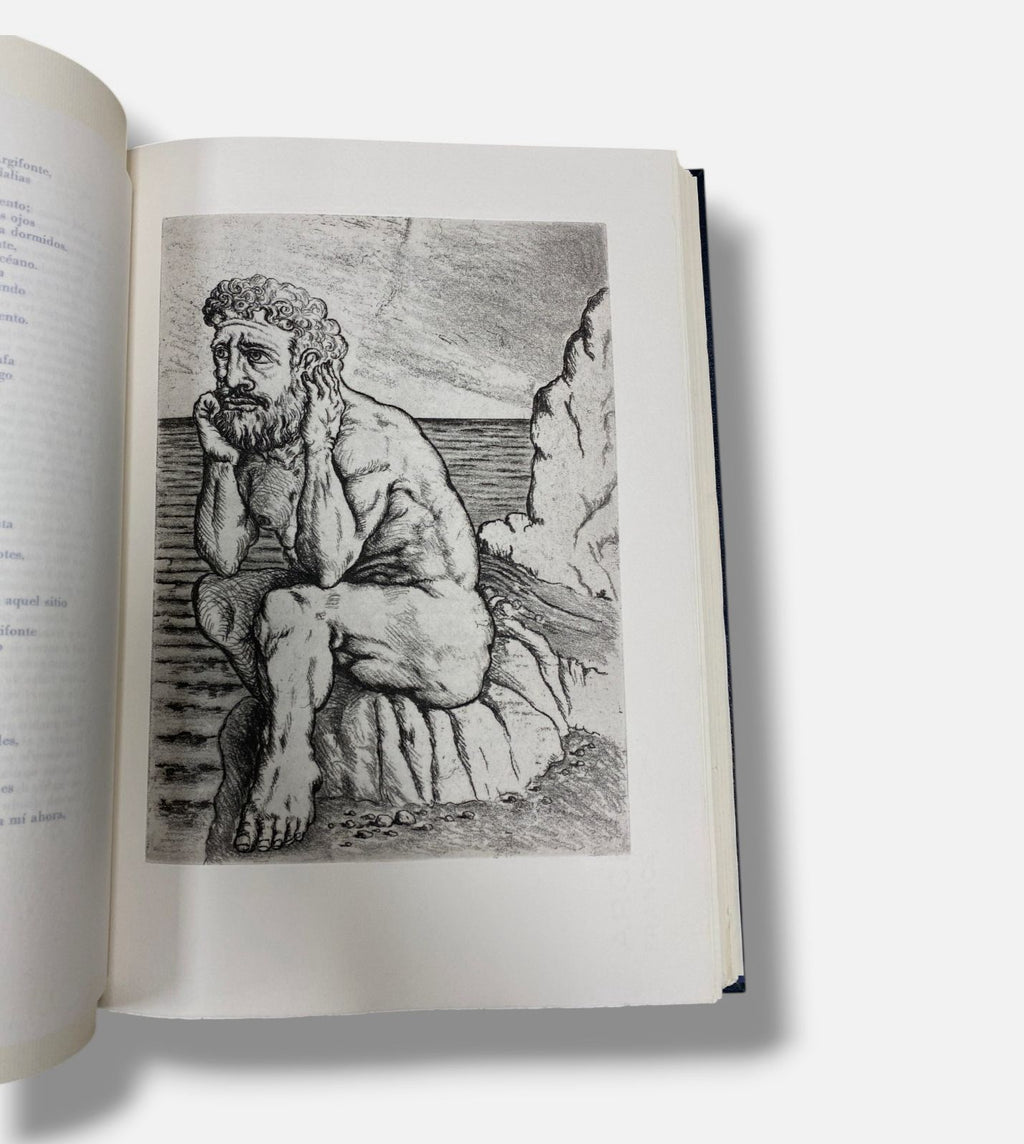 Guillermo Pérez Villalta "La Odisea" Poem & Art Print Set, 35 x 25 cm