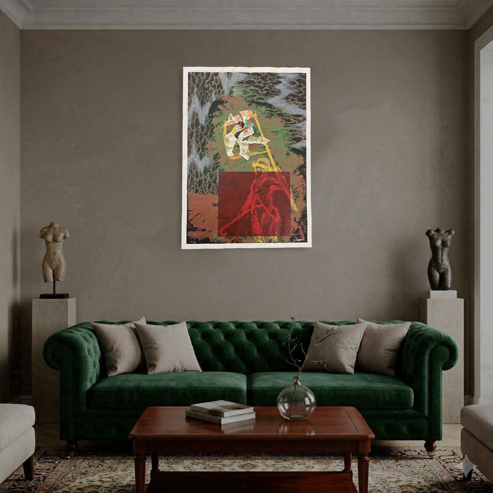 Ivonne Ferrer "Serie Abandonados II" P.T. 2002 Limited Signed Wall Art Print