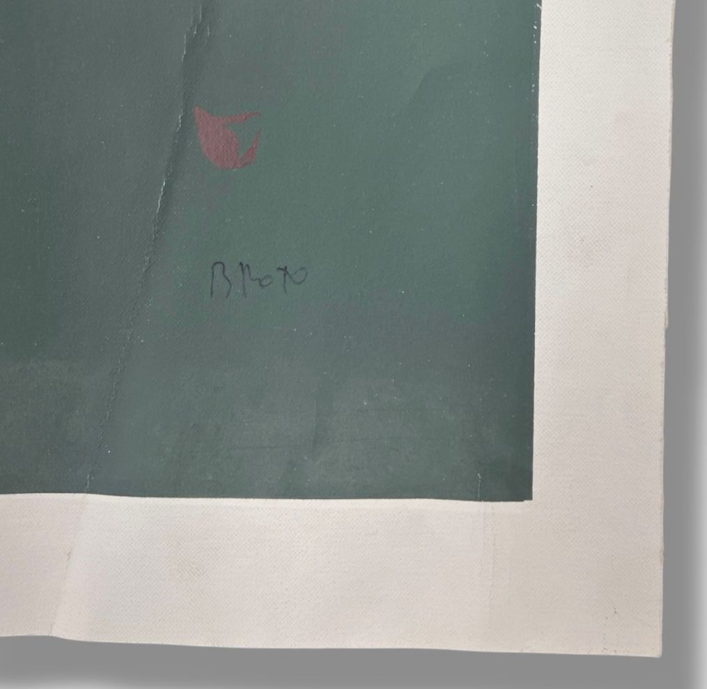 José Manuel Broto Gimeno "Heraldo I" Limited Signed Wall Art | 80 x 80 cm