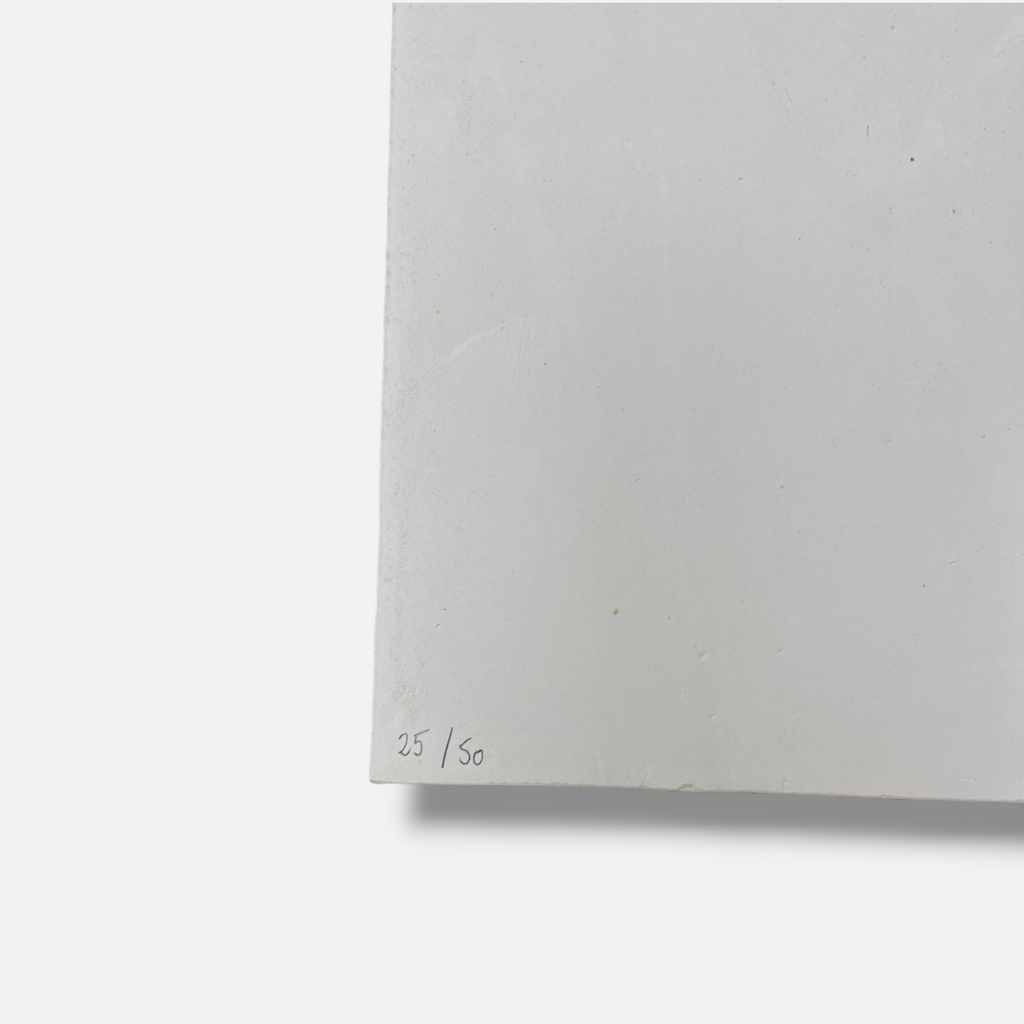 Shin il Kim "Homage to Painting" 2006 Limited Signed Fine Ceramic Wall Art