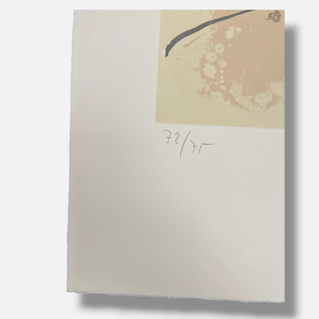 Joan Bennàssar "Paula" 2001 Limited Signed Wall Art Print, 105L x 75W cm