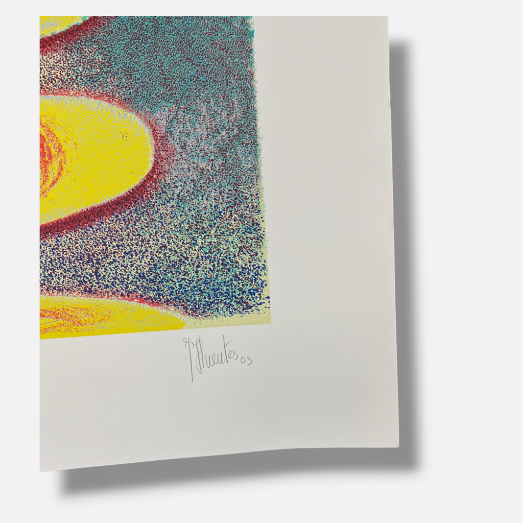 José Fuentes Esteve "El. Rio VI" 2003 Limited Signed Wall Art | 170 x 218 cm