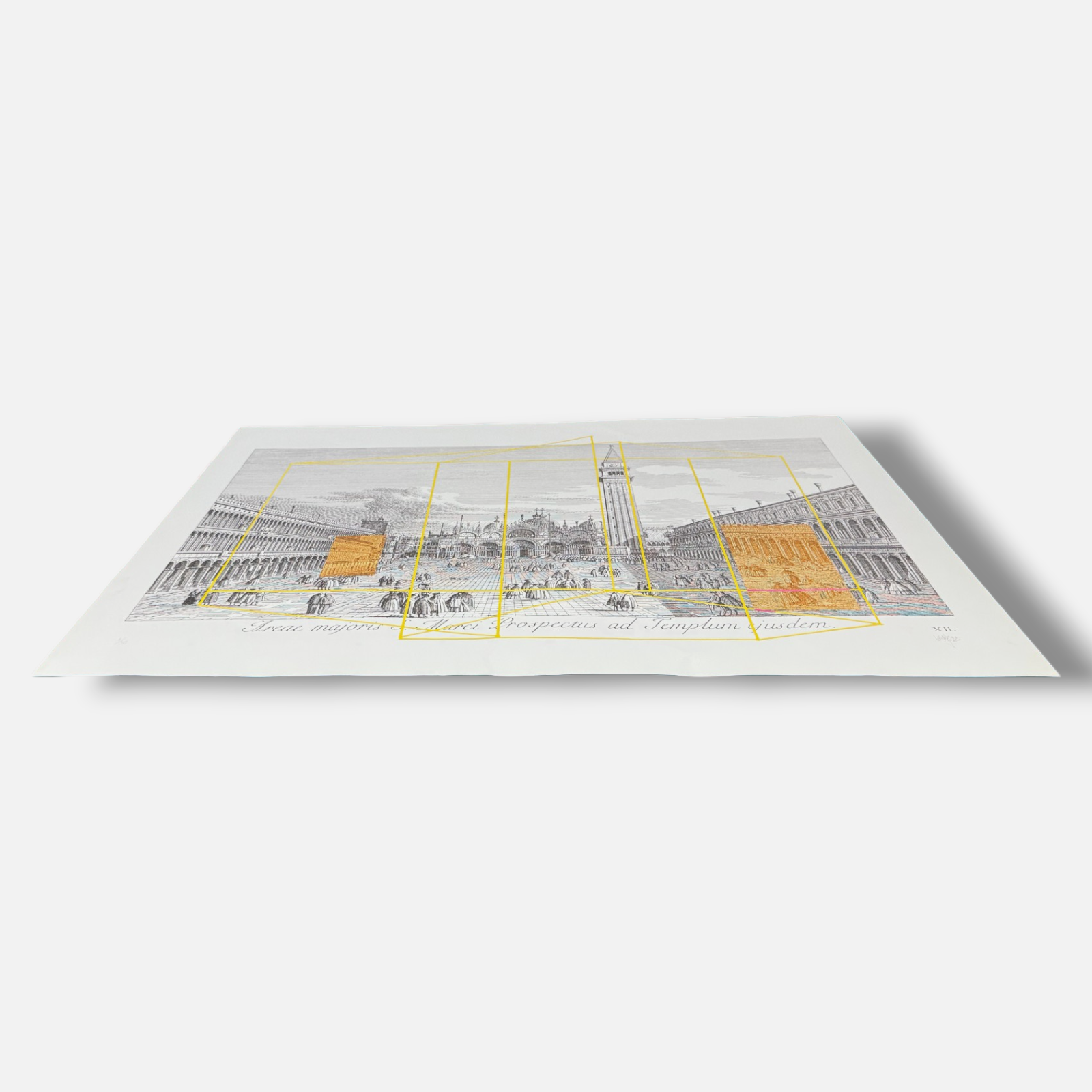 José Antonio Pérez de Vargas y Saldaña "Arquitecturas Ilusorias I" Fine Wall Art