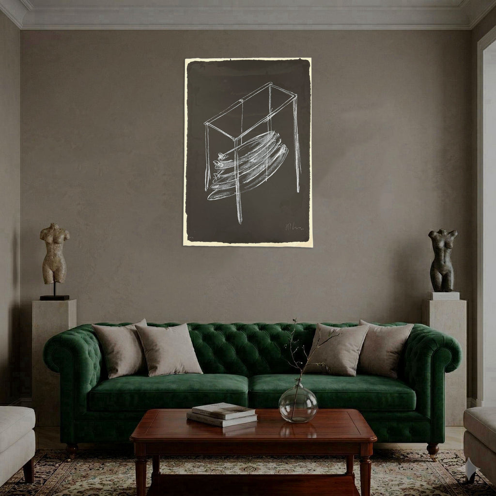 KCHO "Serie Ideas En Conficto I" 2005 Limited Signed Fine Wall Art Print