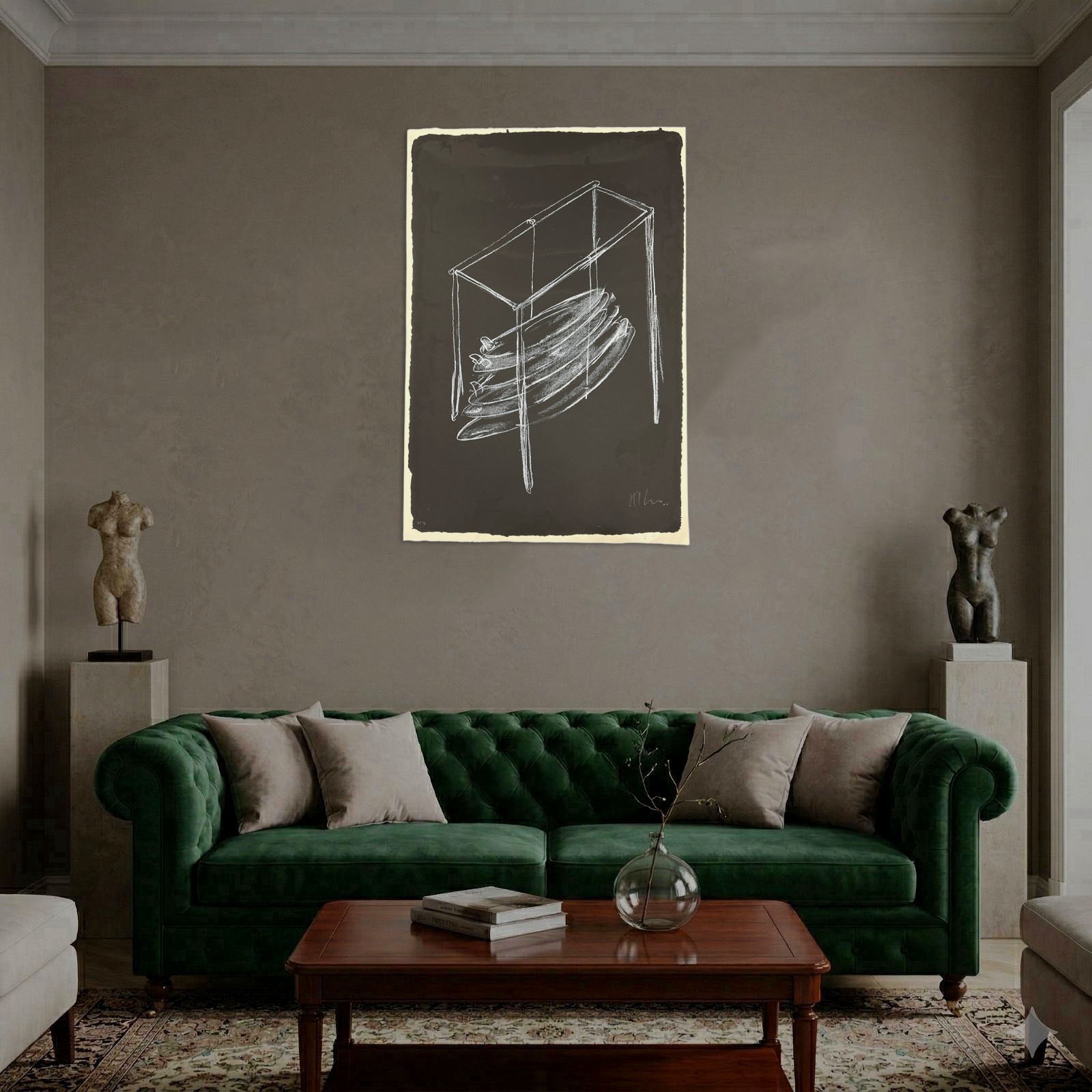 KCHO "Serie Ideas En Conficto I" 2005 Limited Signed Fine Wall Art Print