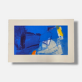 Joaquín Capa Eiriz "Blue Geometric" 1999 Limited Signed Fine Wall Art Print