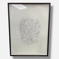 Tamara Zaitseva "Estructura Inversa I",2004 Limited Signed Fine Framed Wall Art