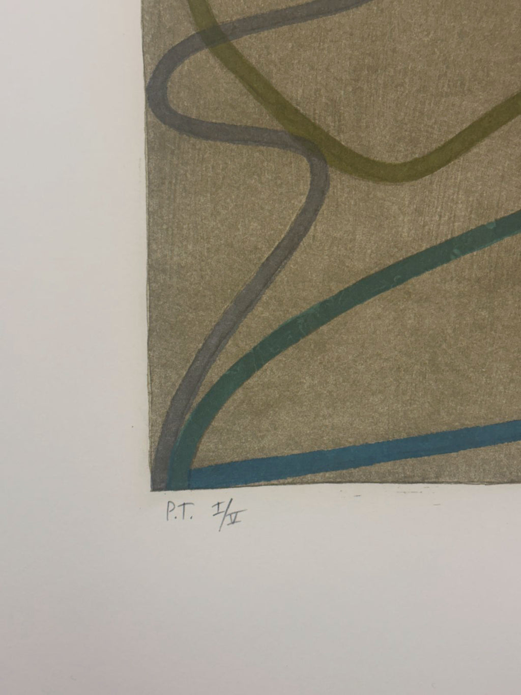 Alejandro Corujeira "El Metodo Regular De La Nieve VII" P.T. Signed Limited Art