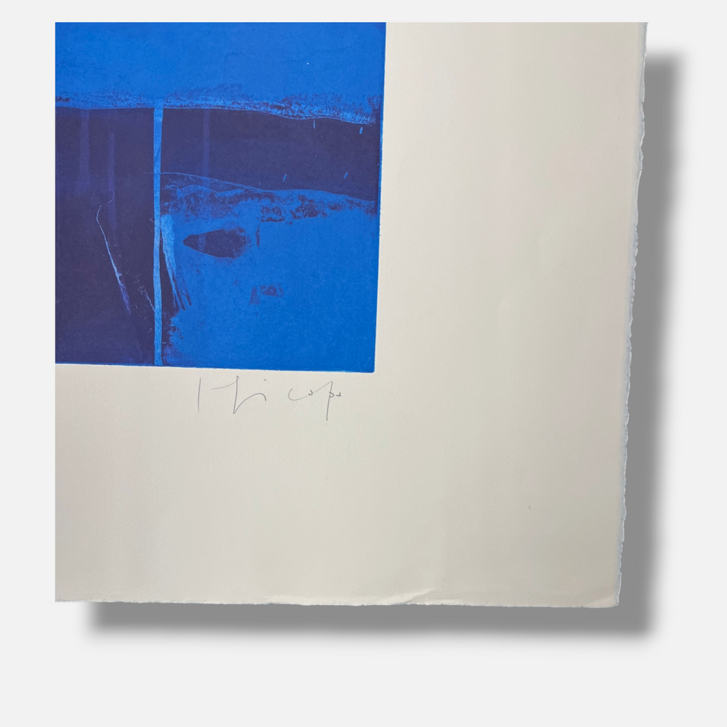 Joaquín Capa Eiriz "Reflejo Azul" 2000 Limited Signed Fine Wall Art Print